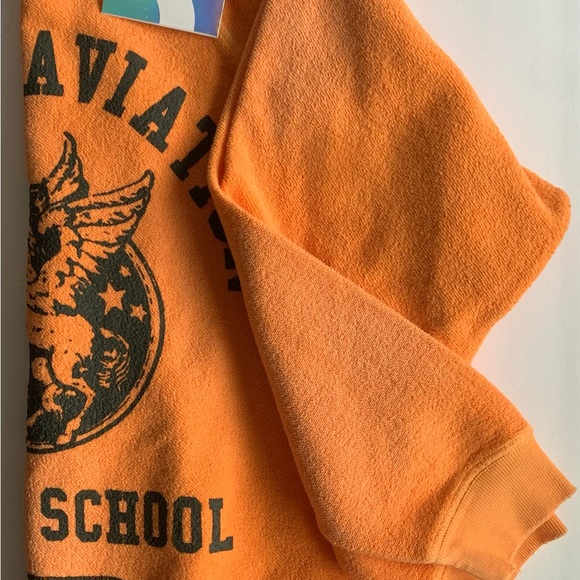 New! Daydreamer raglan reversed Pegasus Aviation sweatshirt - Picture 6 of 6